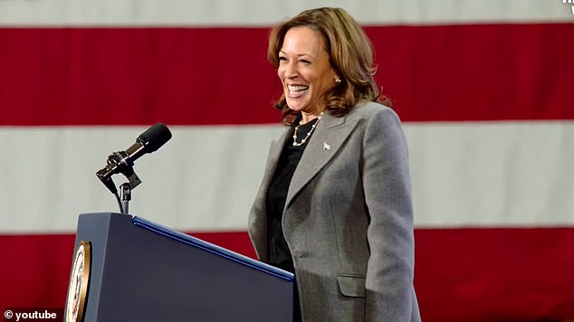 Kamala Harris speaks at her rally in Atlanta as early voting breaks records in the state. The vice president urged supporters during her speech to get out and vote, tackle her agenda and stand behind Trump