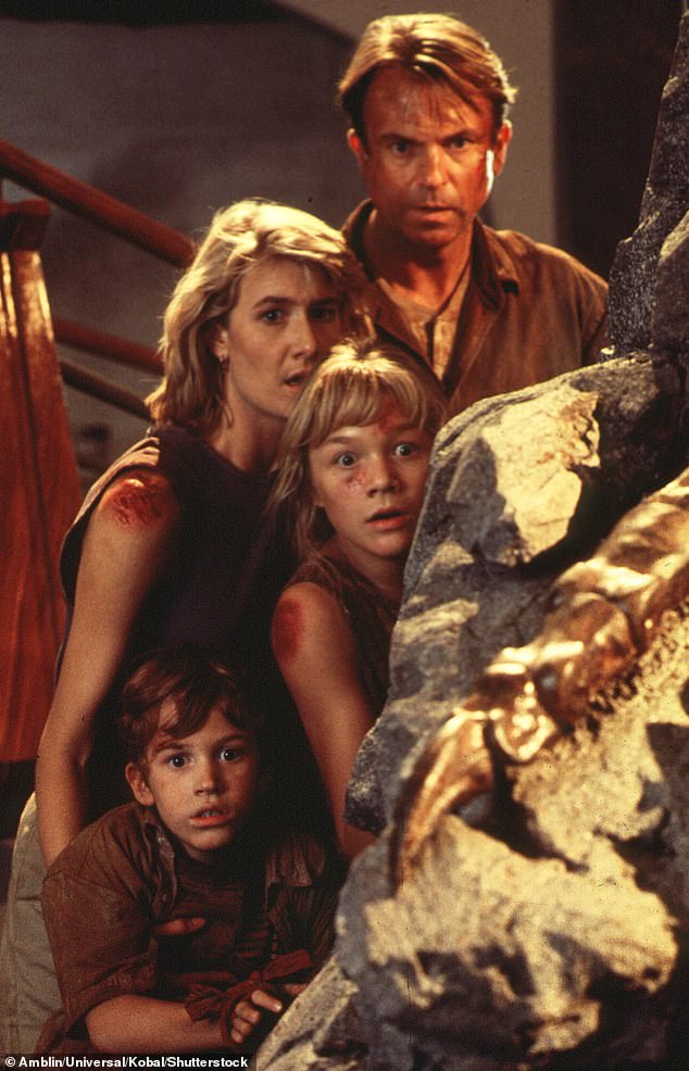 The franchise started with Jurassic Park (1993), starring Laura Dern, Sam Neill, Joseph Mazzello and Ariana Richards, along with Jeff Goldblum.