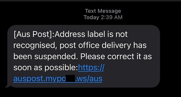Australia Post warns Australians never to ask for financial details about links in messages