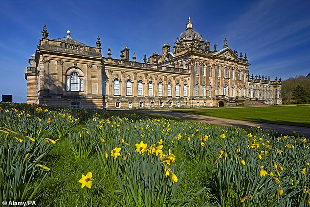 Blanche celebrated her 30th birthday last weekend at the family seat, Castle Howard (pictured), where guests drank, dined and smoked near priceless works of art