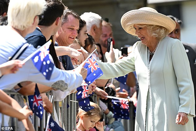 Queen Camilla had the numerous bouquets of flowers gifted to her sent to their accommodation