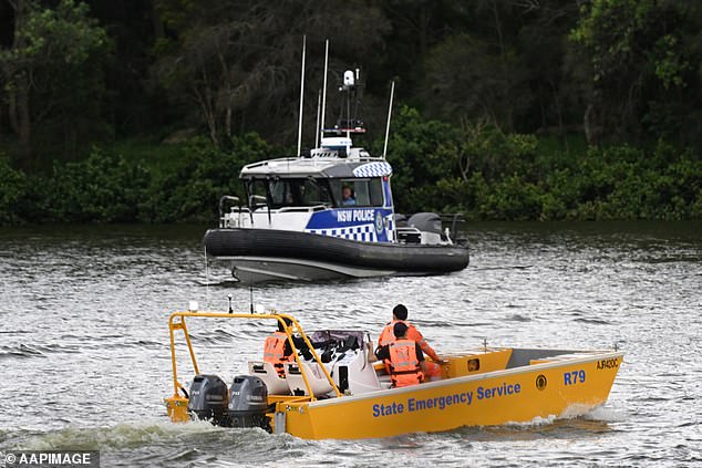 Police launched a major search and rescue operation for the two children, but the pair were found hours later at the jetty