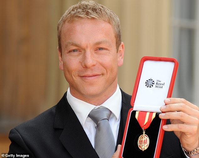 Chris became Sir Chris in 2009 when he was knighted at Buckingham Palace in London