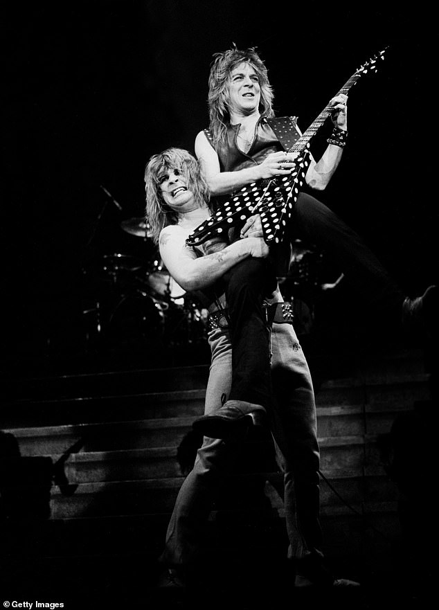 Ozzy also paid tribute to his former guitarist Randy Rhoads; He was a crucial member of the singer's band after his departure from Black Sabbath and died aged just 25 in a plane crash in 1982