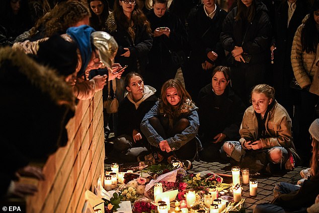 In the days since Payne died, vigils have been held around the world. One was pictured in Stockholm, Sweden on Saturday