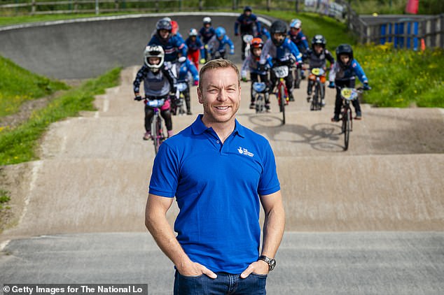 Cycling icon Hoy, pictured in August 2023, thinks he has 'two to four years' left to live