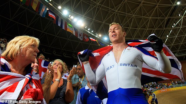 The man turned into a machine in China in 2008, when Hoy became the first British male Olympian in a century to win three golds at the same Games