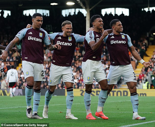 Villa got off to their best league start in 26 years on Saturday by beating Fulham 3-1