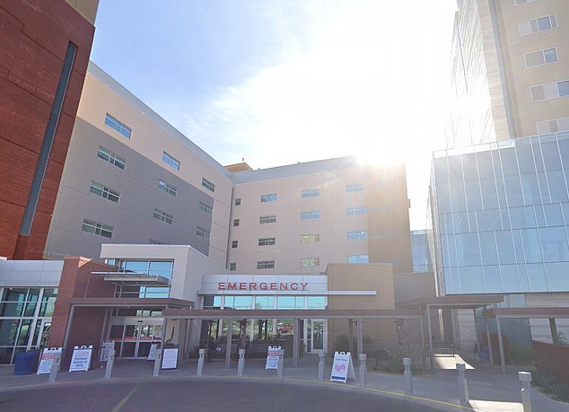 Pictured: Banner UMC Tucson, where the babies were born and then died from lack of oxygen.