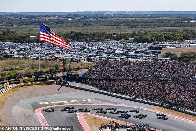 Leclerc overtook both Lando Norris and Max Verstappen in the opening corner in Texas