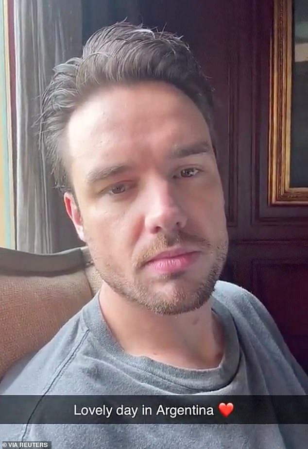 A selfie video on social media shows Liam Payne speaking in Sarmiento, Buenos Aires shortly before his death