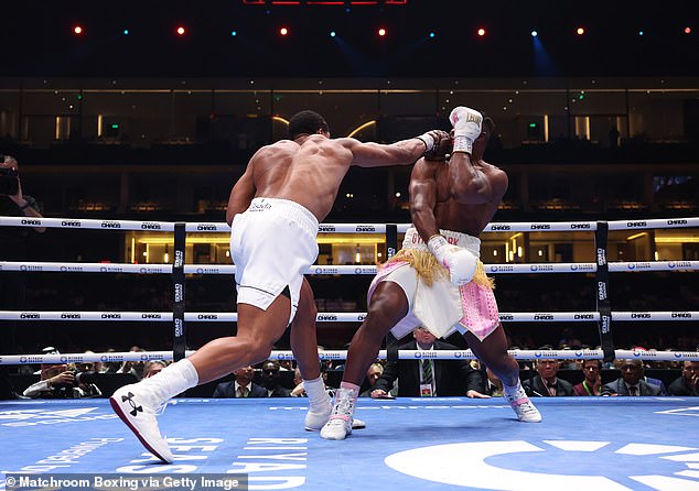 Ngannou took on Anthony Joshua in March but was knocked out in the first round