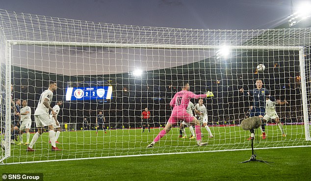 Scott McTominay's late winner in a 3-2 defeat to Israel at Hampden meant a lot to him