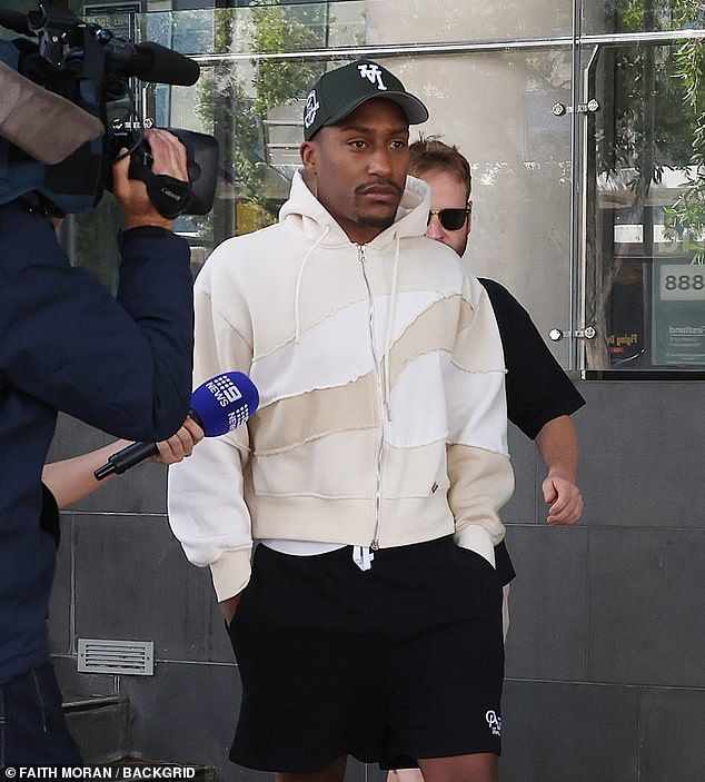 Yung Filly appeared in court in October on charges of rape and assault in Perth, Western Australia