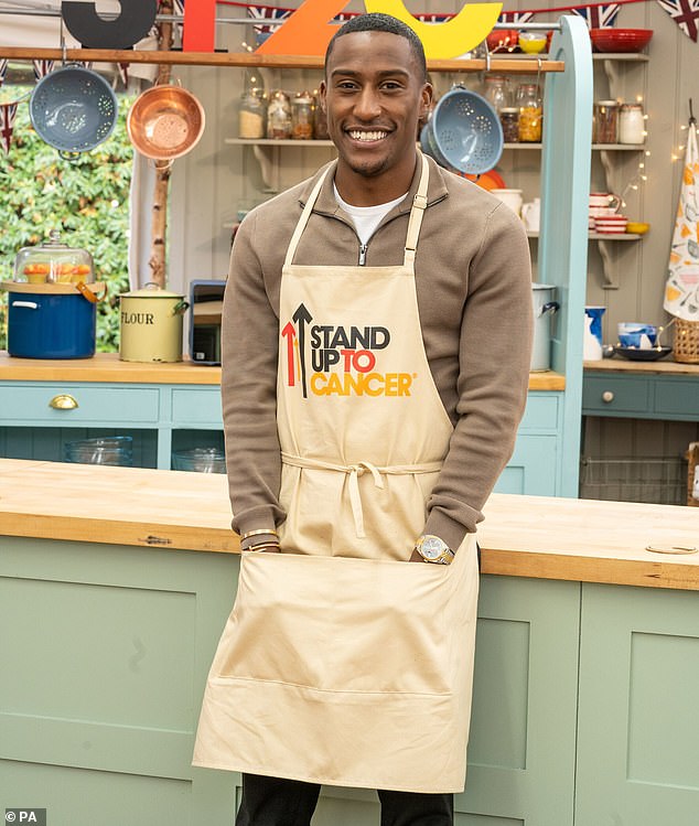 After leaving school with four GCSEs, he began posting comedy sketches online himself, which led to TV presenting jobs (he is pictured on The Great Celebrity Bake Off in 2022)