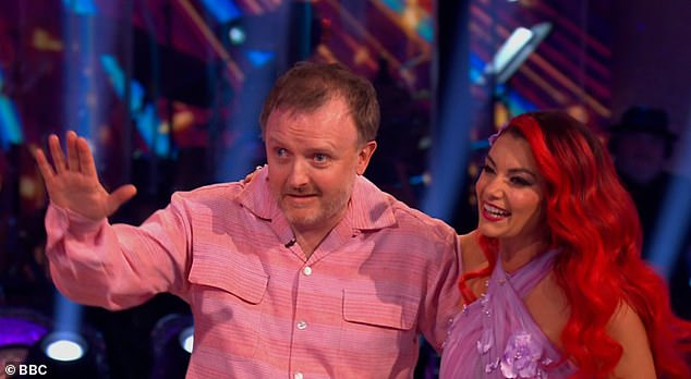 The comedian, 47, who is blind, is adored by fans in the show which sees him team up with professional Dianne Buswell