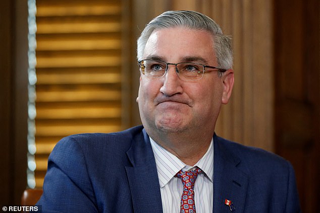 Use of the drug has never been used in Indiana before, but Gov. Eric Holcomb, seen here, said he felt 