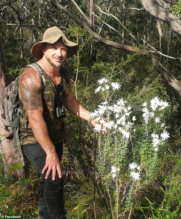 Professional Australian bush tracker Jake Cassar (pictured) said caves would be an easy way to evade modern search technologies