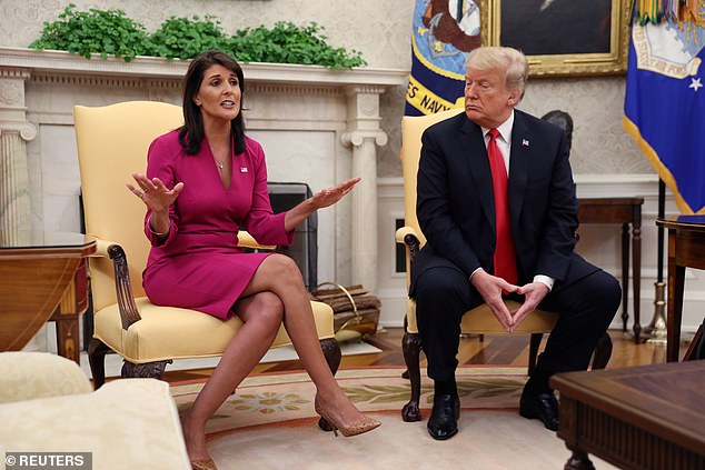 Trump himself spoke about bringing Haley on board in an interview with Fox & Friends on Friday