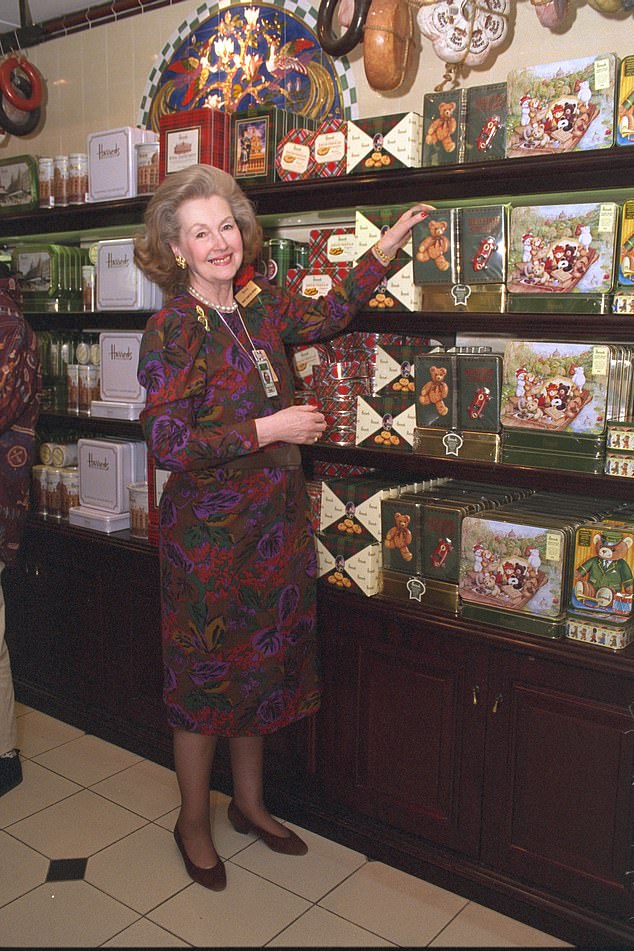 The Countess who worked in a Harrods store in Heathrow Airport's Terminal 3 in 1997