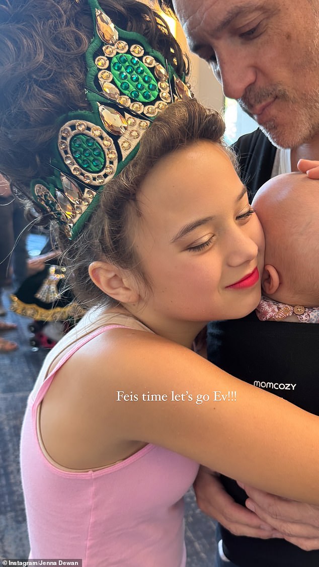 Jenna also posted photos celebrating her daughter's dance achievements on her Instagram Stories