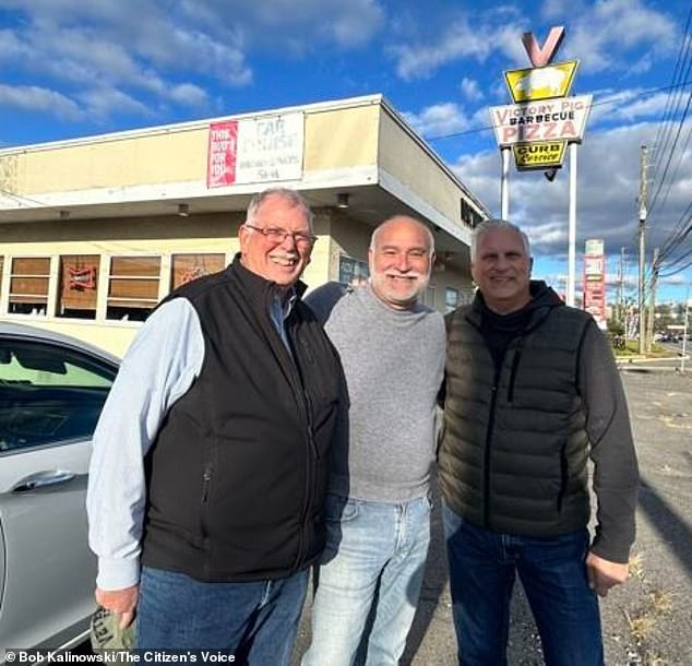 Three friends from college in the 1980s met for a final fix from their old haunt