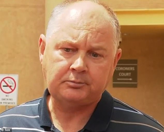 Her father, Shaun Matters (pictured), told the Adelaide Coroner's Court that a nurse had asked what her 'diet tips' were as she sought treatment for the disease