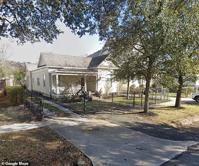 The couple's $1 million home in Houston is pictured above