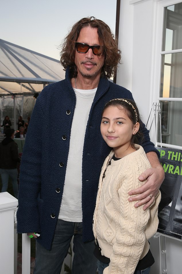 The daughter of Audioslave singer Cornell took to Instagram Stories over the weekend to decry the publication of the photo, along with other images showing the One Direction star's hotel room during his final days. (Photo: Chris Cornell with his daughter Toni in 2015)