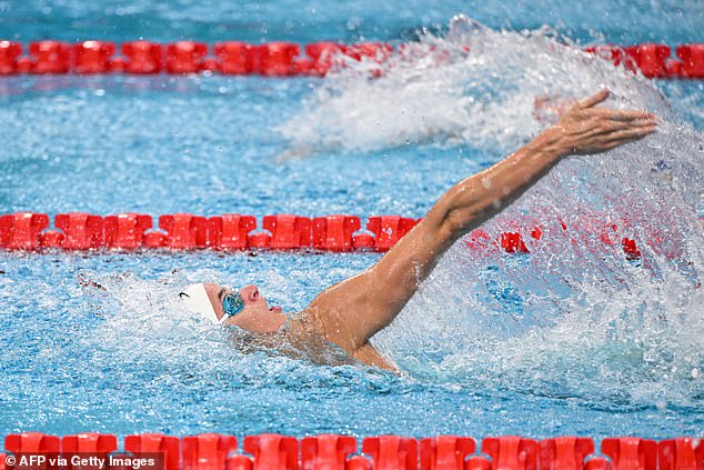 McKeown was in Shanghai for the Swimming World Cup and took gold in the women's 50m backstroke