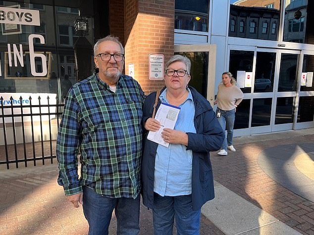 'He's human. He is anointed and appointed by God. And you know, none of them are perfect,” said Sue Schnitzenbaumer (R), Pennsylvania voter and Trump supporter, with husband Pete