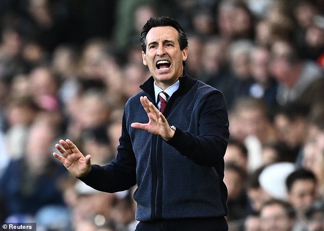 Emery said he wants his team to know 'the sky is the limit' as they look to maintain their form in Europe's elite competition