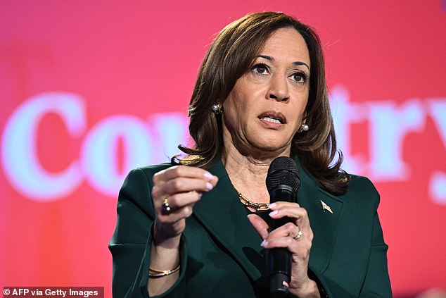 Vice President Harris said she saw Republicans quietly, not publicly, go to Cheney and thank her for her vote