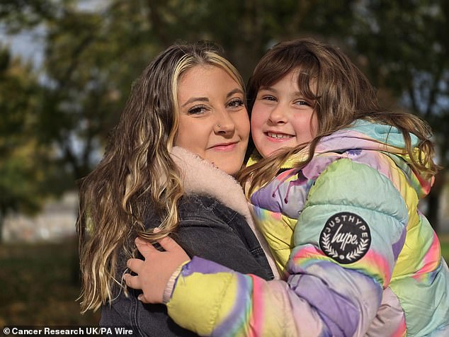 Lisa Bancroft (pictured with her daughter Emma) discovered she had the faulty gene. She underwent a double mastectomy four years ago as a precaution and is now, at 32 years old, still cancer-free