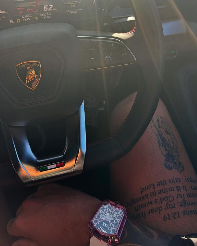 The Australian tennis star has a luxury car collection worth $1 million and regularly shows off his Lamborghini on social media