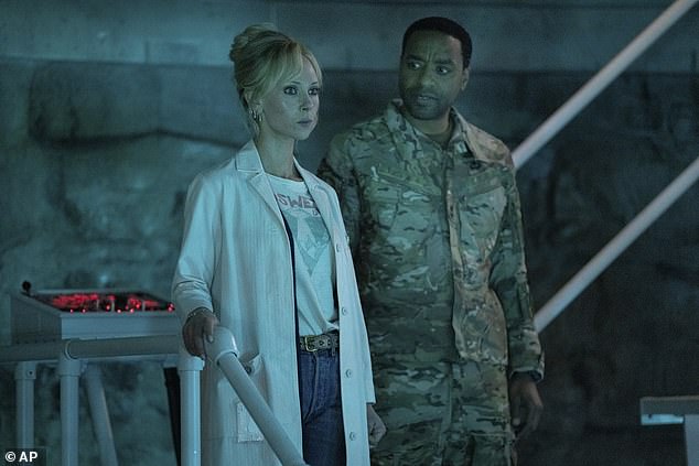 Juno and Chiwetel depicted in the upcoming science fiction film