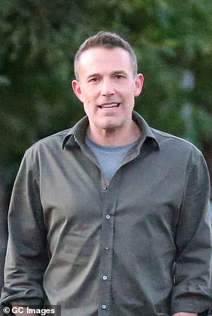 Affleck, 52, seen in LA on August 23