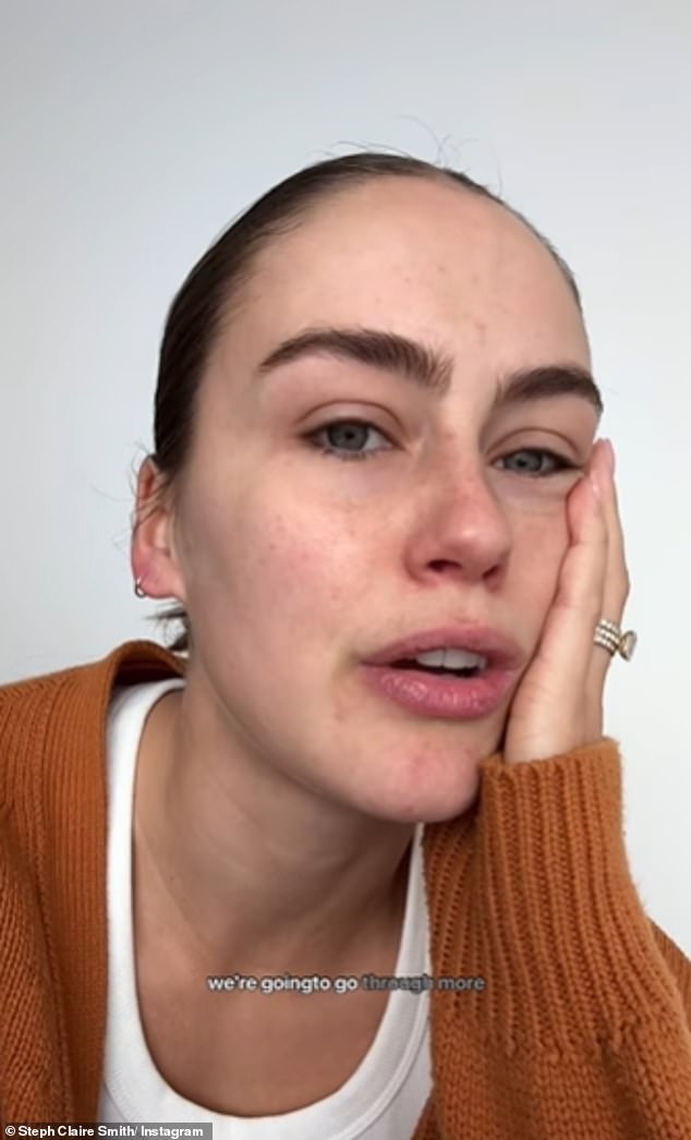 In a tearful video shared to Instagram, Steph documented her emotions after her screening appointment for ADHD