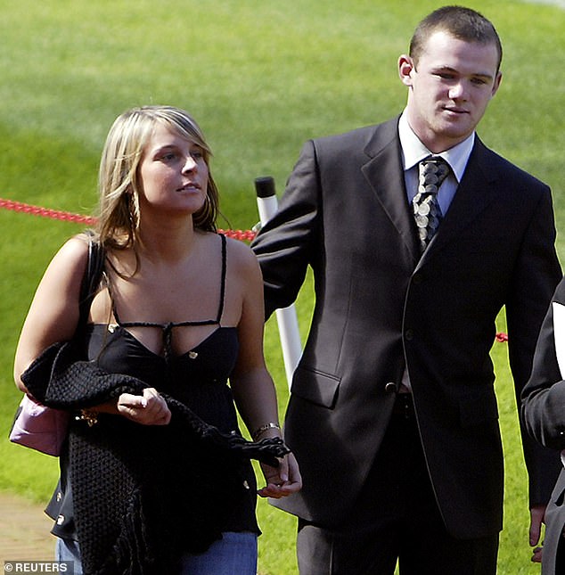 Coleen married former footballer Wayne in 2008 and their union has been at the center of many scandals since, including Wayne's involvement with other women. [pictured in 2004]