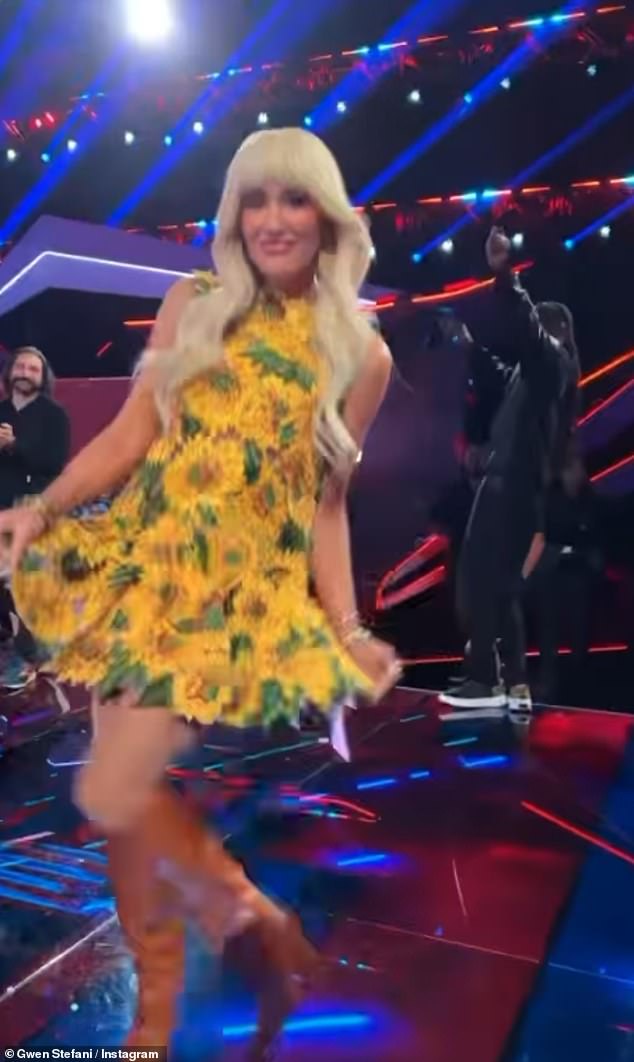 She also shared an Instagram video showing off her sunny look, which she debuted on season 26 of the musical talent show.