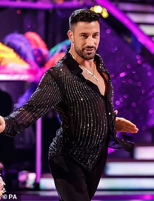 The former Love Island star has had quite the ties within the Strictly Come Dancing family (Giovanni Pernice pictured)