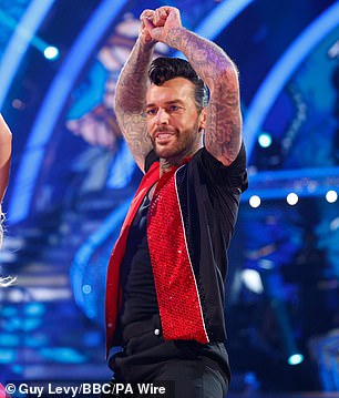 In recent weeks, Maura has been linked to current Strictly contestant Pete Wicks (pictured) after sparking romance rumors following a few fun dates together