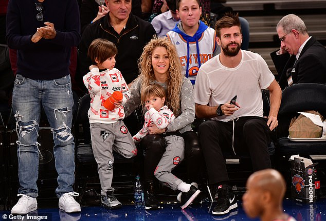 Shakira and Pique were together for 11 years and had two sons together: Milan and Sasha