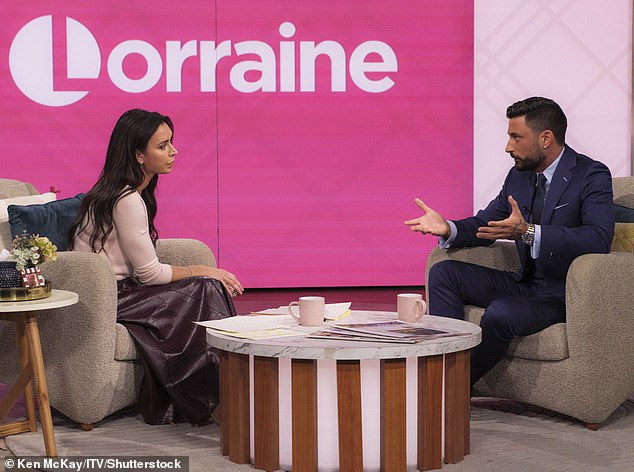 When asked on Lorraine, hosted by Christine Lampard on Tuesday, whether he would say sorry to Amanda if he were in a room with her right now, Giovanni said: 