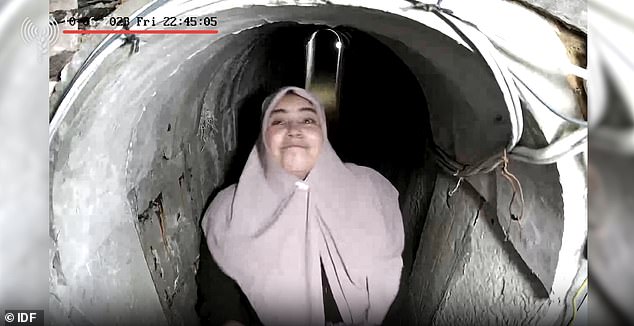 Footage of his wife appears to show her entering the tunnel to the lair, Birkin bag in hand, the day before the horrific tragedy. She appears to be smiling at the camera