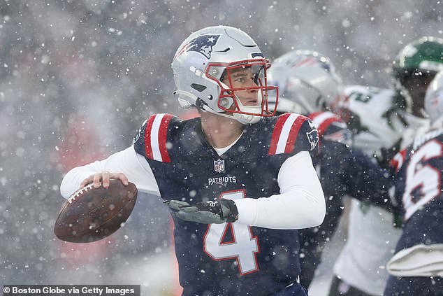 Zappe started eight games during his time in New England under the legendary Bill Belichick