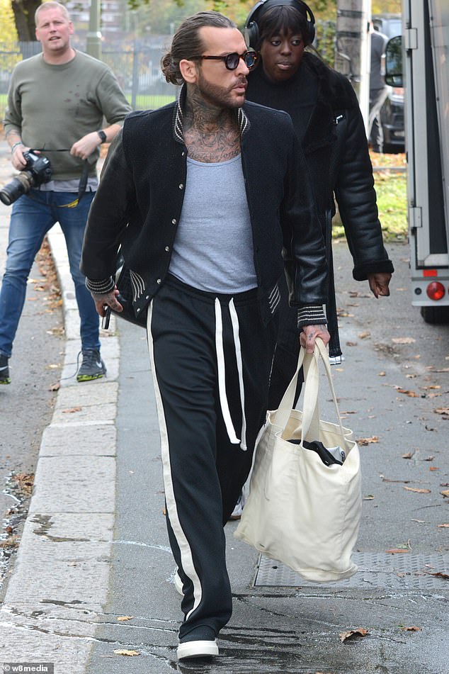 On Tuesday, Pete casually arrived at Strictly rehearsals after the night out