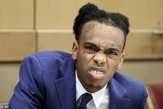 Rapper YNW Melly (pictured), whose real name is Jamell Demons, is currently facing a new trial in Florida for the double murder of two of his friends