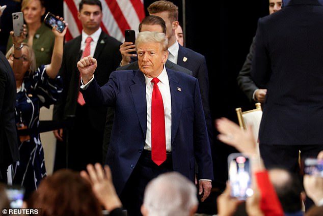 Donald Trump on the campaign trail in Florida