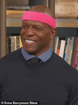 Drew made the confession during a game of ping pong with actor Terry Crews